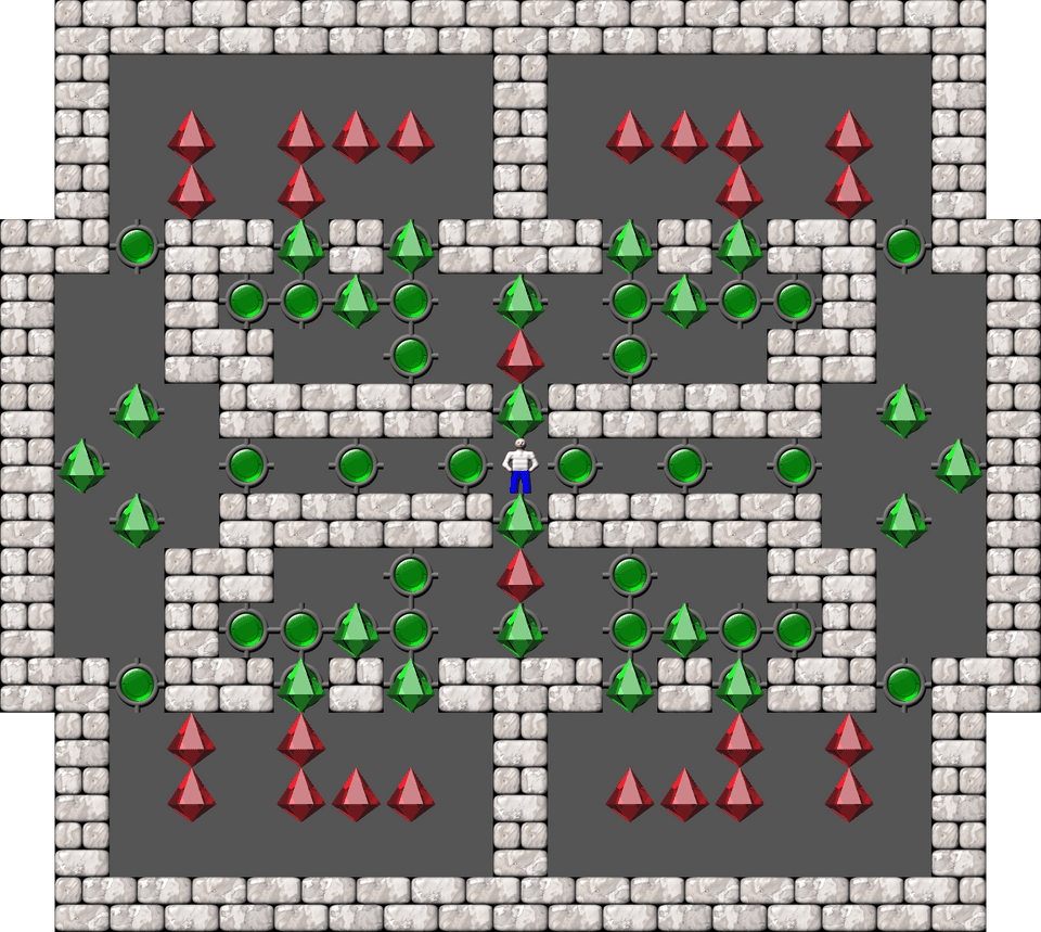 Sokoban Sharpen Collection level 126